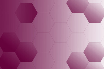 Tyrian purple hexagon gradient background. Tyrian red, Phoenician purple, royal purple, imperial purple color wallpaper - illustration