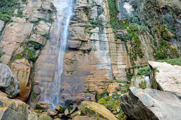 Plus grande chute d'eau du pérou Yumbilla nord du Pérou