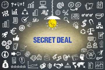 Secret Deal - obrazy, fototapety, plakaty