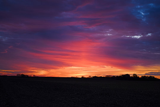 Allison Iowa Sunset