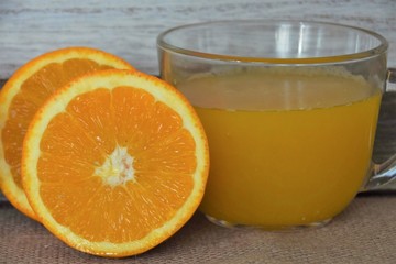 manual citrus juice squeezer, orange and juice