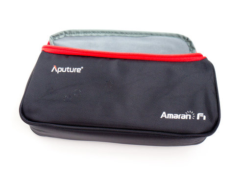 The Aputure light.