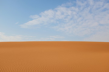 Arabian desert in Riyadh, Saudi Arabia