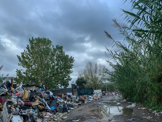 The Ciambra district of Gioia tauro, inhabited by gypsy families, is one of the most degraded places in Italy.