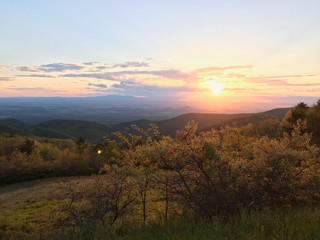 Shenandoah sunset