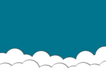 abstract background with clouds