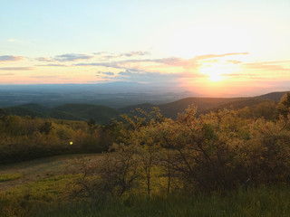 Obraz premium Shenandoah sunset