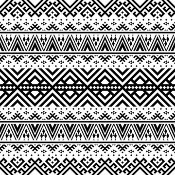 Vector seamless pattern, abstract geometric background illustration, fabric textile pattern