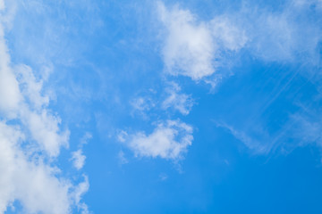 Fototapeta na wymiar the blue sky with cloud