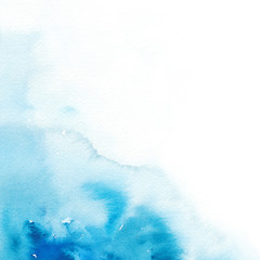 Hand-painted abstract watercolor background.