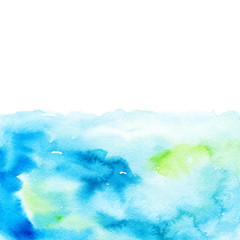 Hand-painted abstract watercolor background.