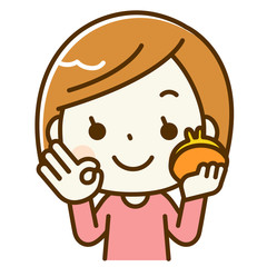 お金が入って嬉しい女性