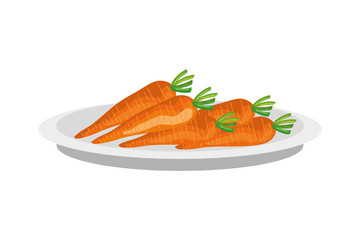 fresh and healthy vegetable isolated icon vector illustration design