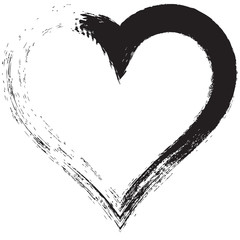 Heart Icon Vector. Perfect Love symbol. Valentine's Day sign,