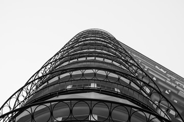 detail of modern building