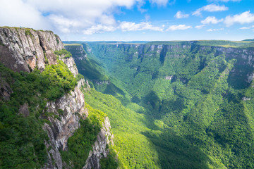 Beautiful Beautiful landscape of Canyon Fortaleza - Cambara do Sul- Rio Grande do Sul - Brazil of Canyon Fortaleza - Cambara do Sul- Rio Grande do Sul - Brazil