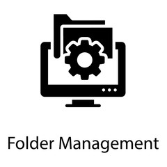 Folder Setting Vector 