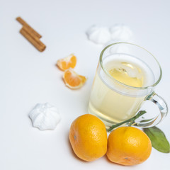 Christmas drink, Christmas drink, cardamom, cinnamon, ginger, tangerines, tea, mulled wine,