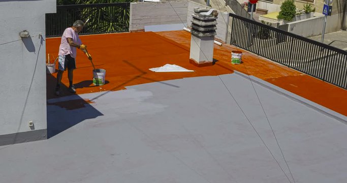 Building resins for waterproofing terraces, solving infiltration problems and making the surface walkable and aesthetically pleasing