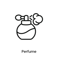 perfume icon vector. fragrance icon vector symbol illustration. Modern simple vector icon for your design. perfume icon vector	