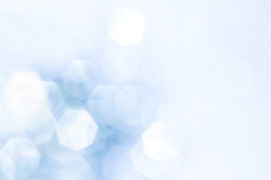 Abstract images and textures surface pattern design bright glitter geometry octagon bokeh of Light shining on the carborundum, to background concept.