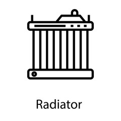  Car Radiator Vector