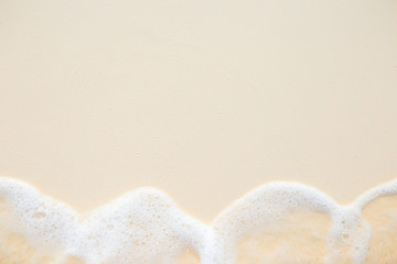 Wave on the sand beach on Phuket, Thailand, Beautiful destination place Asia