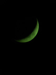 Luna crescente 15% © Steve Fossiant