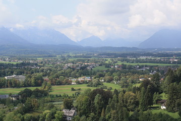 Medieval castle in Salzburg