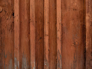 old wood texture background. Aged Natural Old Red Color  Grungy Vintage Wooden Surface. Painted Obsolete Weathered Texture Of Fence