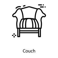  Couch Furniture Vector 