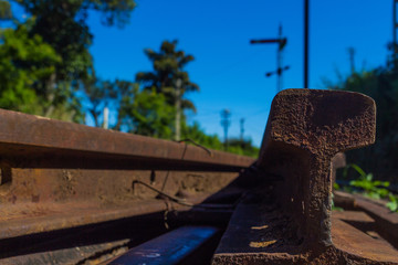 Railway  road closup