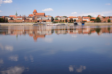Obraz premium Panoramic view of Torun. Poland