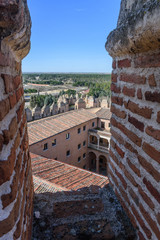 Obraz premium the castle of coca segovia built in 1453