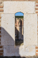 the castle of coca segovia built in 1453