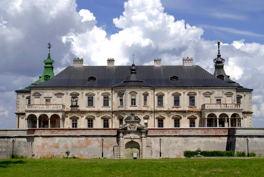 Renaissance Palace in village Pidgirtsy. Lviv region, Ukraine