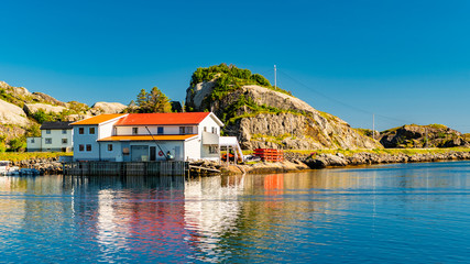 Lofoten islands in Norway