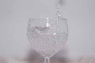 Glas Wasser