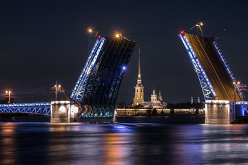 Naklejka na ściany i meble Saint Petersburg main attractions