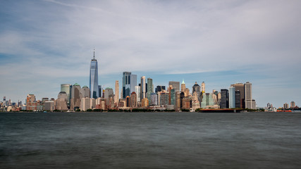 View of south Manhattan from Hudson River