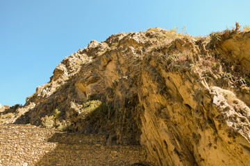 Rock formation Ollantaytambo