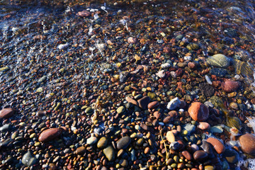 Colourful Beach Pebble