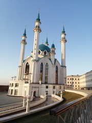 Fototapeta na wymiar Kul Sharif mosque in Kazan, Russia 