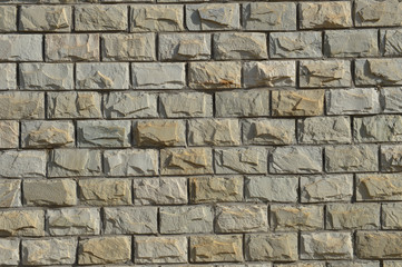 Brick and stone walls