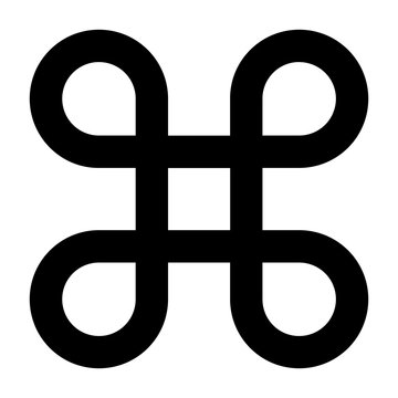 Looped square symbol