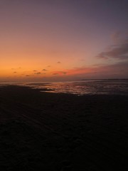Fototapeta premium sunset over the sea