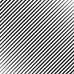 Obraz premium Oblique black curved stripes on a white background. Geometric art. Abstract shape. Design element for prints, web pages, template and textile pattern