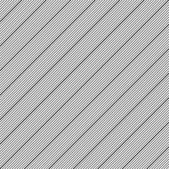 Diagonal black different lines on a white background. Geometric art. Design element for prints, web pages, template and textile pattern