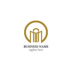 Real estate logo icon design