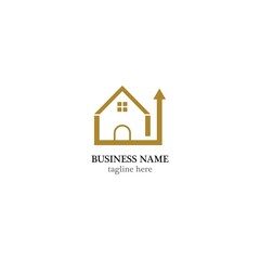 Real estate logo icon design